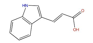 3-(1H-Indol-3-yl)-2-propenoic acid